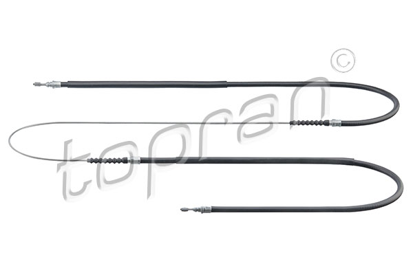Cablu, frana de parcare 721 663 TOPRAN