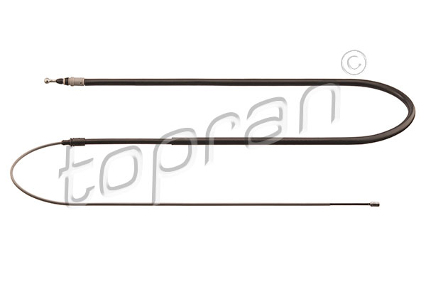 Cablu, frana de parcare 723 603 TOPRAN