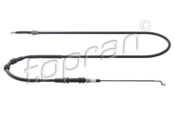 Cablu, frana de parcare 115 978 TOPRAN
