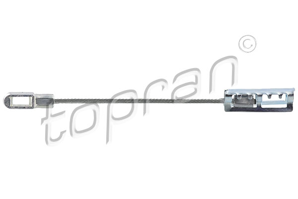 Cablu, frana de parcare 205 502 TOPRAN