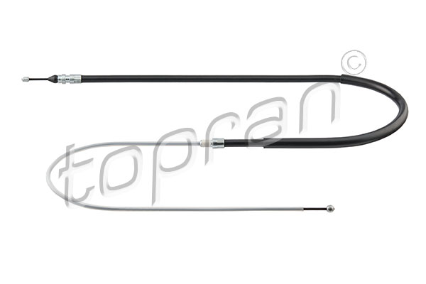 Cablu, frana de parcare 502 757 TOPRAN