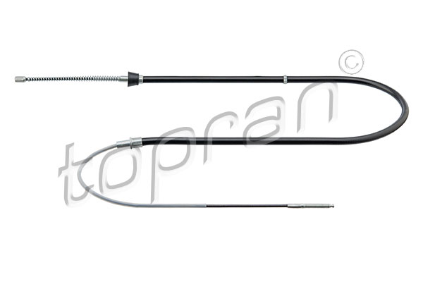 Cablu, frana de parcare 109 817 TOPRAN