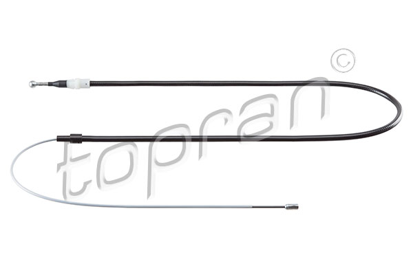 Cablu, frana de parcare 114 453 TOPRAN