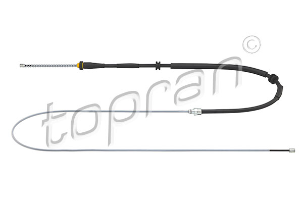 Cablu, frana de parcare 701 706 TOPRAN