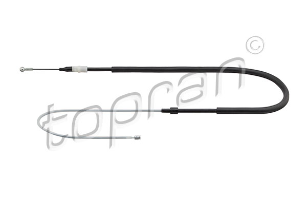 Cablu, frana de parcare 117 696 TOPRAN