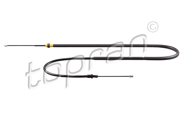 Cablu, frana de parcare 721 666 TOPRAN