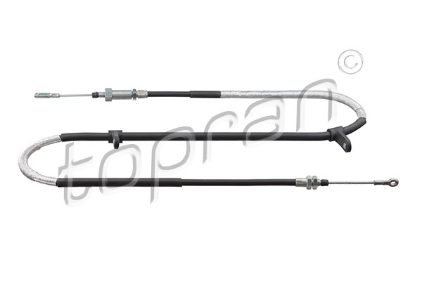 Cablu, frana de parcare 723 625 TOPRAN