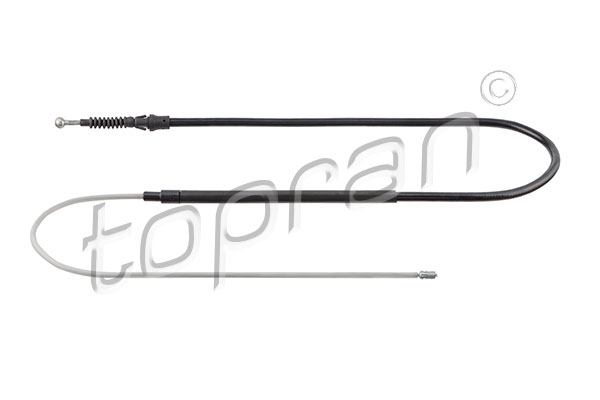 Cablu, frana de parcare 114 848 TOPRAN