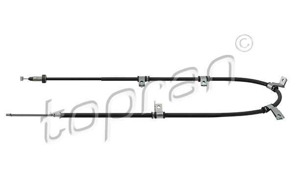 Cablu, frana de parcare 820 759 TOPRAN