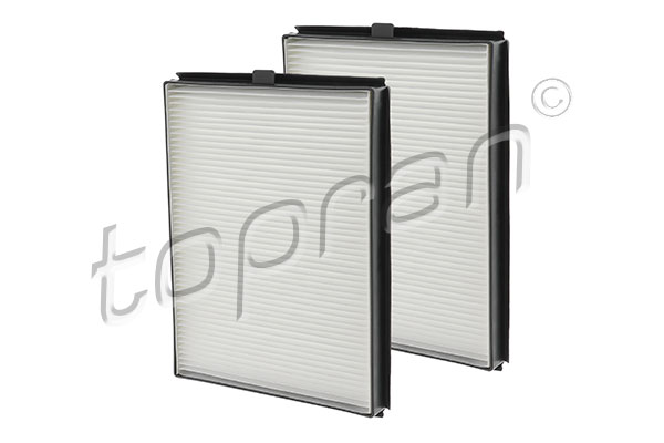 Set filtru, aer habitaclu 500 222 TOPRAN