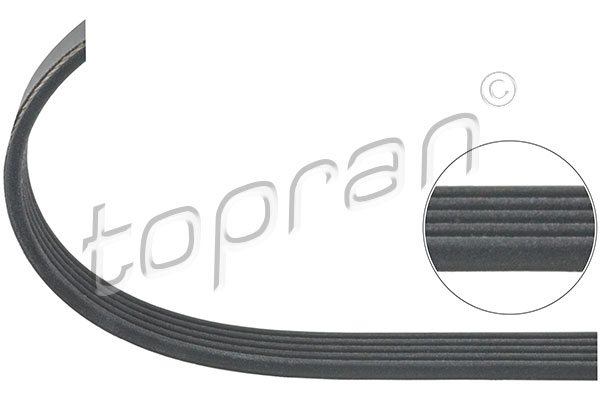 Curea transmisie cu caneluri 115 846 TOPRAN