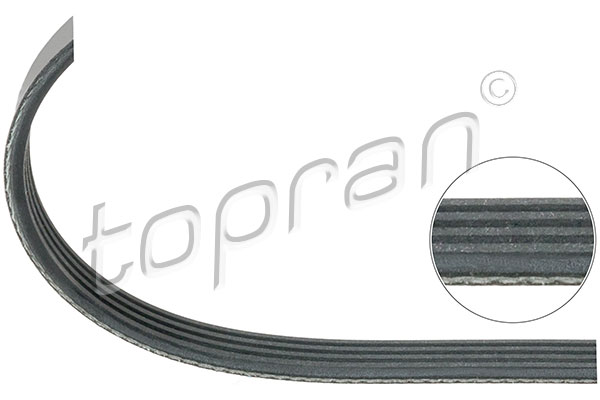 Curea transmisie cu caneluri 500 682 TOPRAN