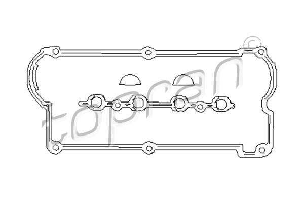 Set garnituri, Capac supape 100 271 TOPRAN