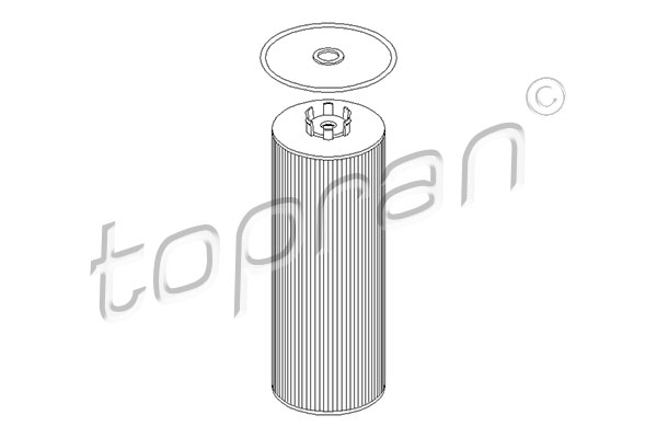 Filtru ulei 108 078 TOPRAN
