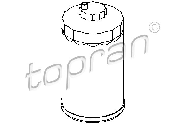 filtru combustibil 721 018 TOPRAN