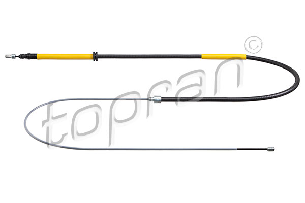 Cablu, frana de parcare 701 510 TOPRAN