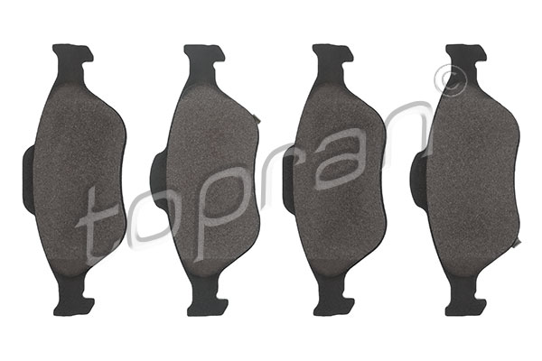 set placute frana,frana disc 624 520 TOPRAN