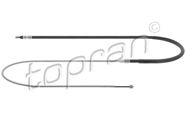 Cablu, frana de parcare 502 162 TOPRAN