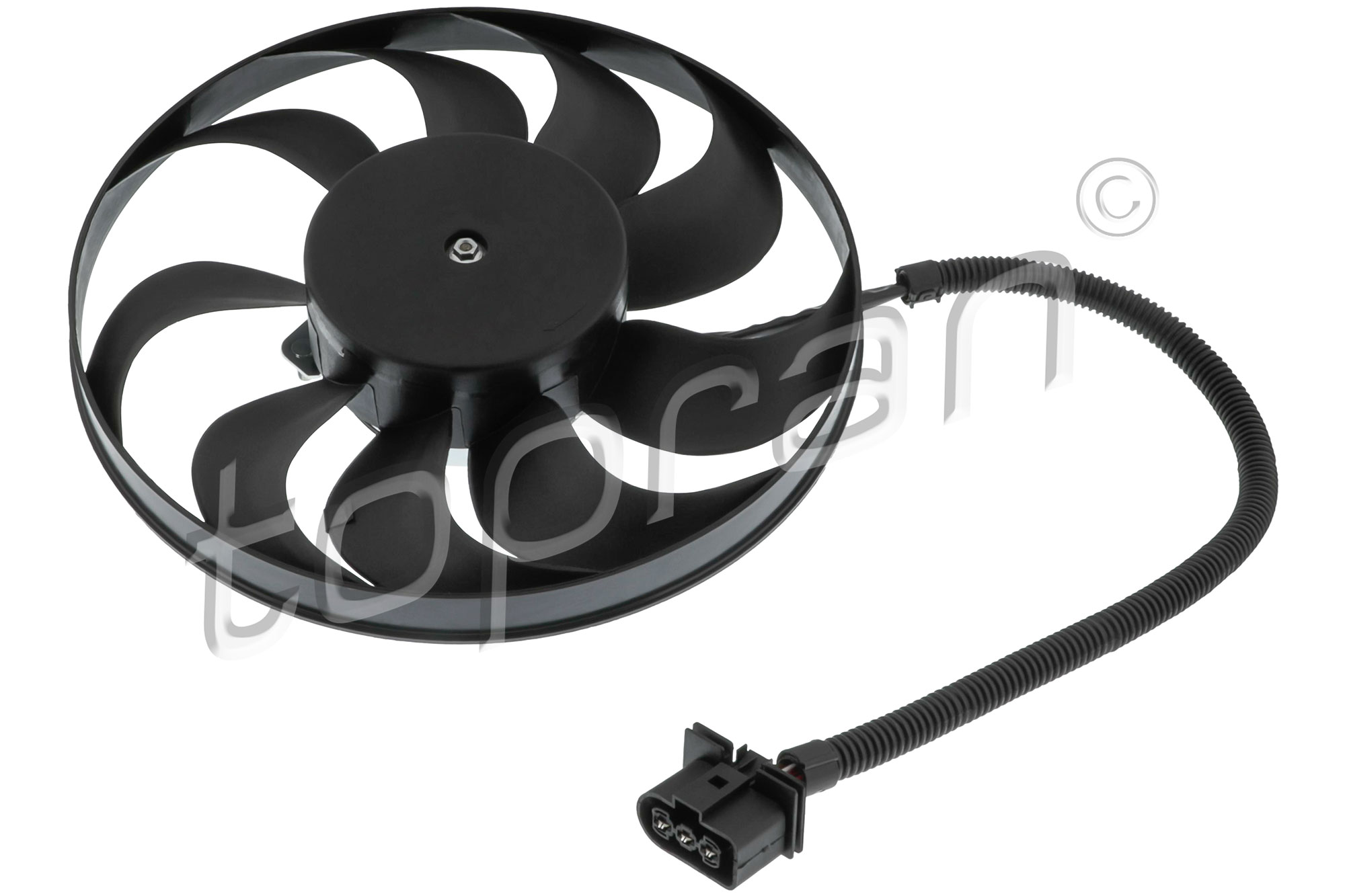 Ventilator, radiator 111 442 TOPRAN