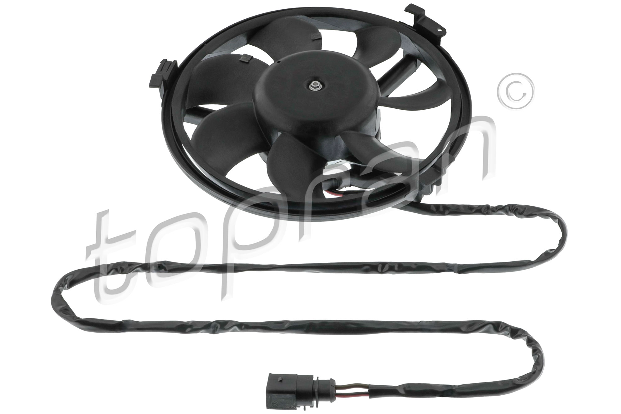 Ventilator, radiator 111 439 TOPRAN