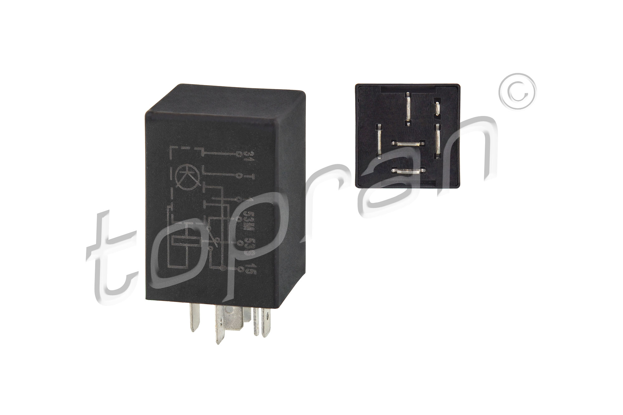 Releu, temporizare stergator parbriz 102 966 TOPRAN