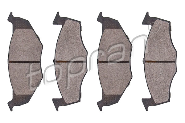 set placute frana,frana disc 108 506 TOPRAN