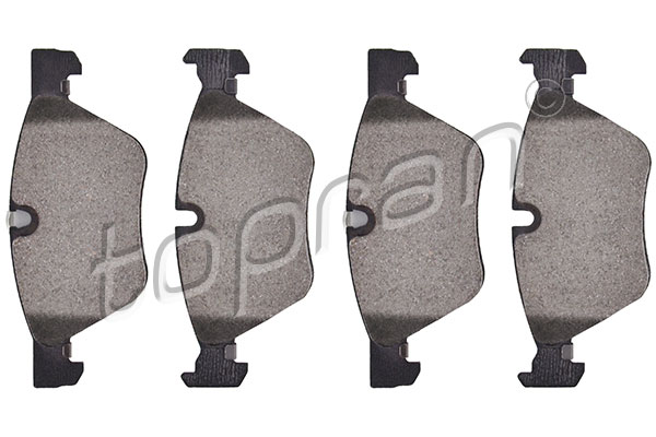 set placute frana,frana disc 501 244 TOPRAN