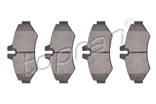 set placute frana,frana disc 109 471 TOPRAN