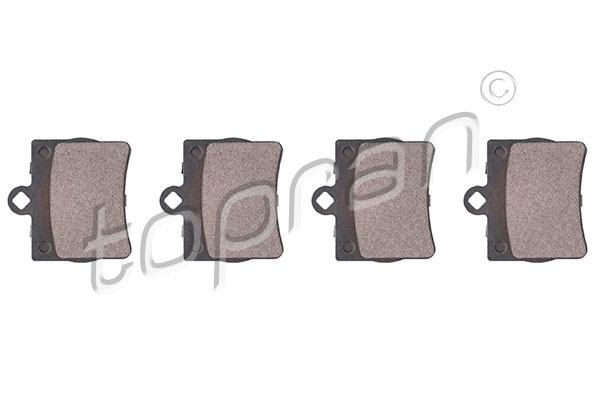 set placute frana,frana disc 400 430 TOPRAN