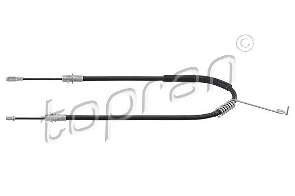 Cablu, frana de parcare 304 671 TOPRAN