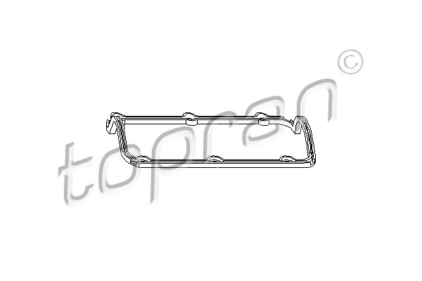 Garnitura, capac supape 101 591 TOPRAN