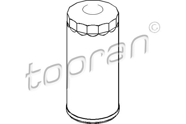 Filtru ulei 100 313 TOPRAN
