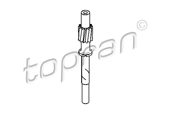 Arbore tahometru 107 398 TOPRAN