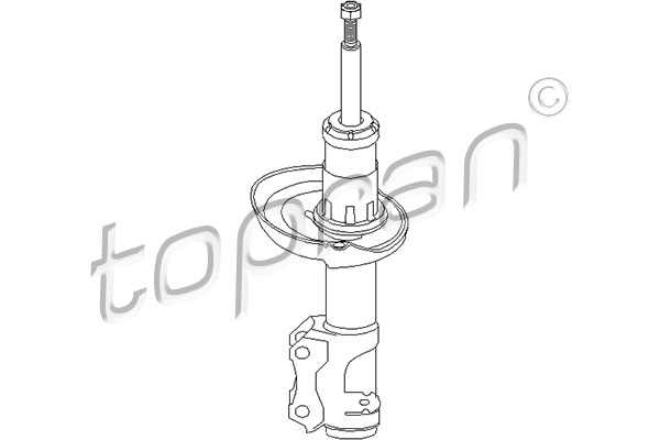 amortizor 108 367 TOPRAN