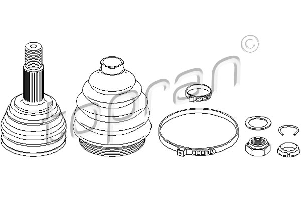 Set articulatie, planetara 103 507 TOPRAN