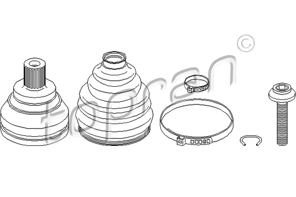 Set articulatie, planetara 111 720 TOPRAN