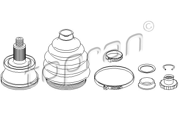 Set articulatie, planetara 111 722 TOPRAN