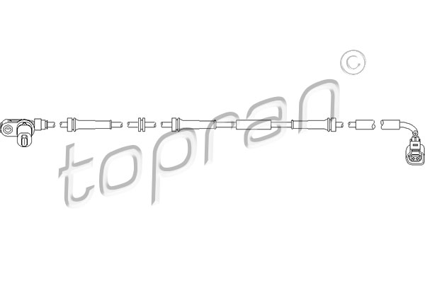 senzor,turatie roata 110 491 TOPRAN