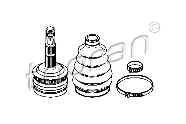 Set articulatie, planetara 206 324 TOPRAN