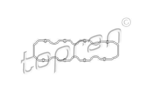 Garnitura, capac supape 205 568 TOPRAN