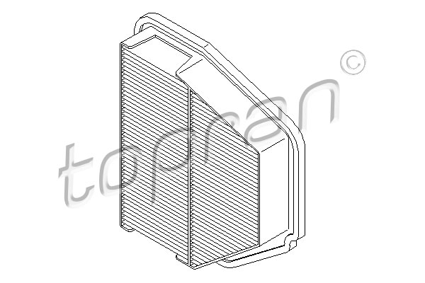 Filtru aer 207 482 TOPRAN