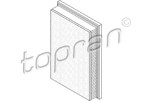 Filtru aer 206 879 TOPRAN