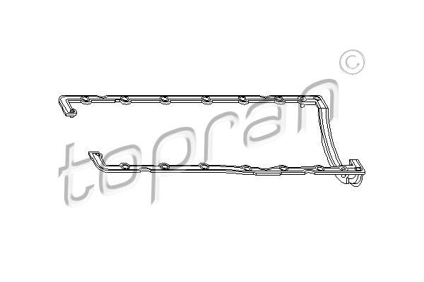 Garnitura baie ulei 301 643 TOPRAN