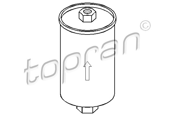 filtru combustibil 300 531 TOPRAN