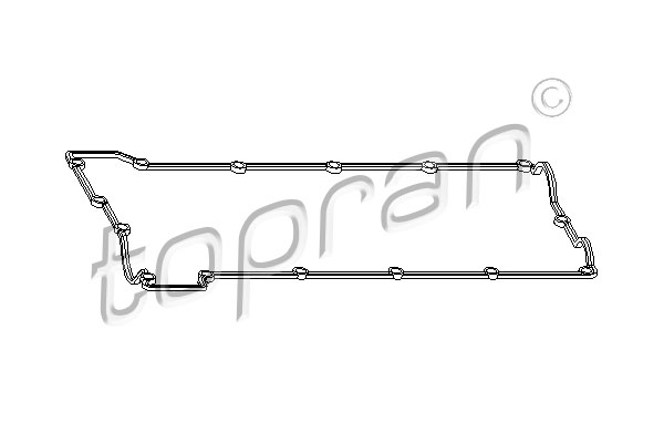 Garnitura, capac supape 300 432 TOPRAN