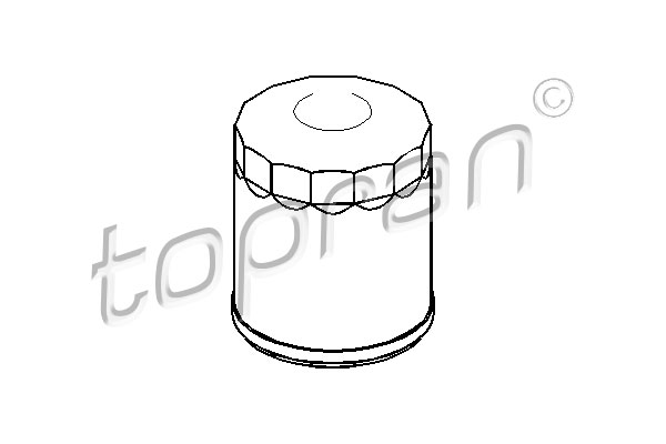 Filtru ulei 400 992 TOPRAN