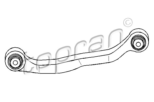 Brat, suspensie roata 401 078 TOPRAN