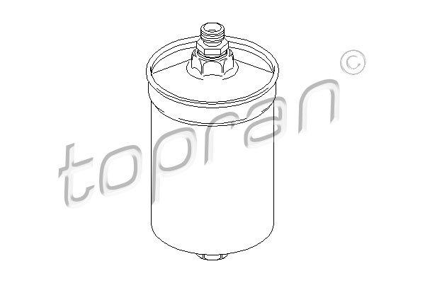 filtru combustibil 400 885 TOPRAN