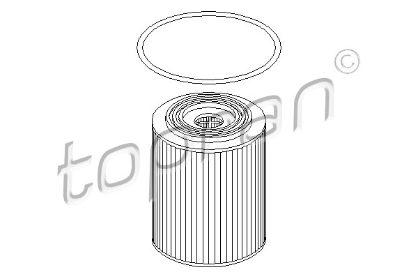 Filtru ulei 501 071 TOPRAN