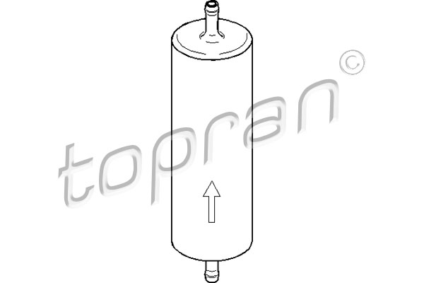 filtru combustibil 500 738 TOPRAN